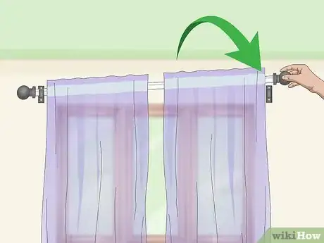 Image titled Hang Curtains Step 13