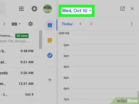 Image titled View Your Calendar in Gmail Step 3