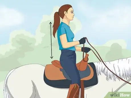 Image titled Avoid Soreness During Your Horse Riding Training Step 3