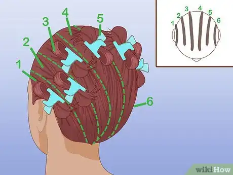 Image titled Make Straight Hair Into Afro Hair Step 10