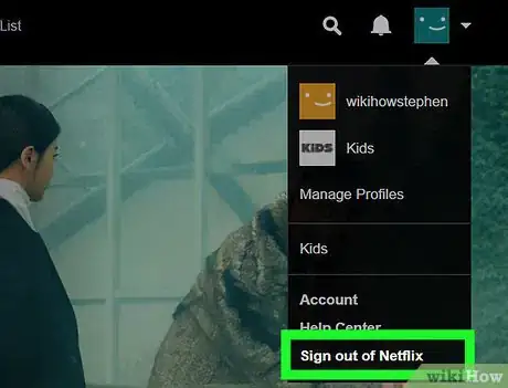 Image titled Logout of Netflix on PC or Mac Step 9
