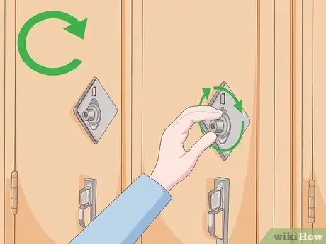 Image titled Open a Jammed Locker Step 1