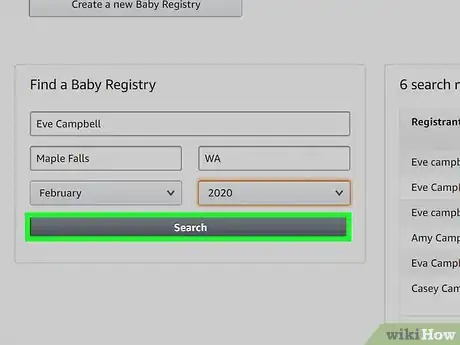 Image titled Find a Baby Registry on Amazon Step 3