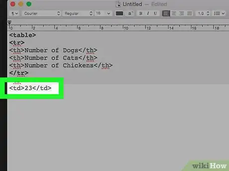Image titled Create a Table in HTML Step 8