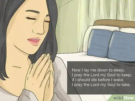 Image titled Pray Before Bed Step 1