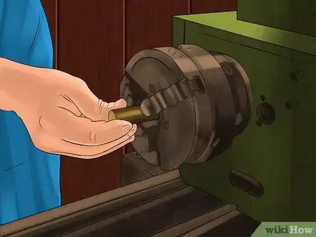 Image titled Set Up a Lathe Step 12