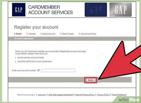 Image titled Make Payments on a Gap Card Step 6