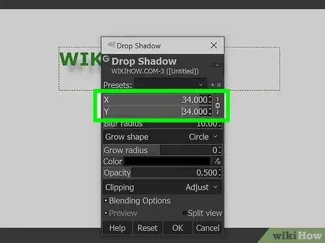 Image titled Use Drop Shadow in GIMP Step 3