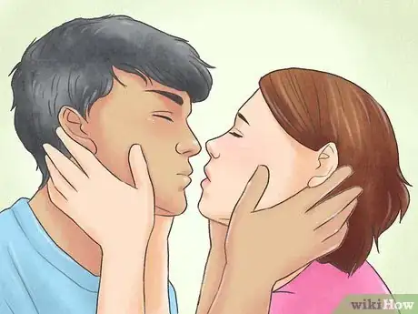 Image titled Breathe While Kissing Step 9