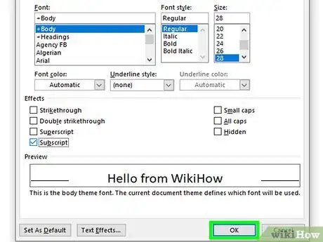 Image titled Type Subscript Step 9
