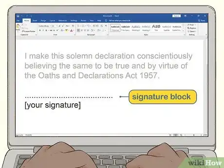 Image titled Write a Statutory Declaration Step 5