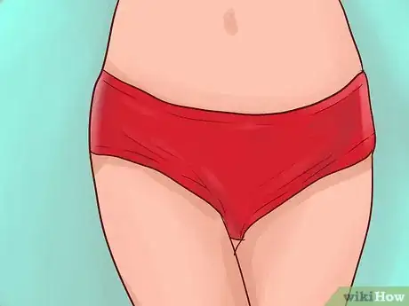 Image titled Swim on Your Period Without a Tampon Step 7