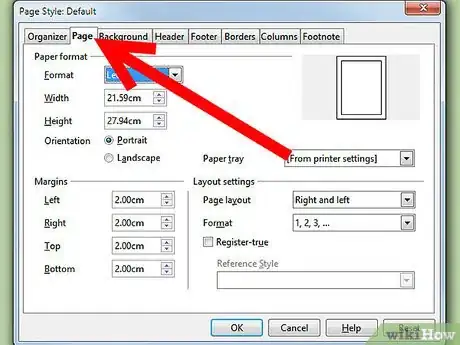 Image titled Change Margins in OpenOffice.Org Step 2