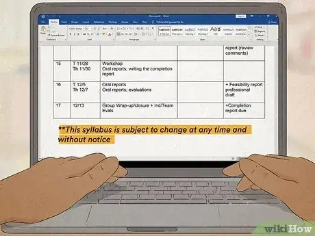 Image titled Write a Syllabus Step 12