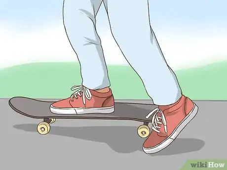 Image titled Stand on a Skateboard Step 7