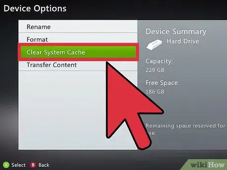 Image titled Delete the Cache on Your Xbox 360 Step 5
