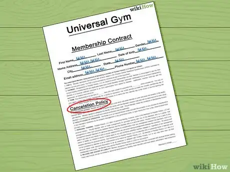 Image titled Get out of a Gym Contract Step 2