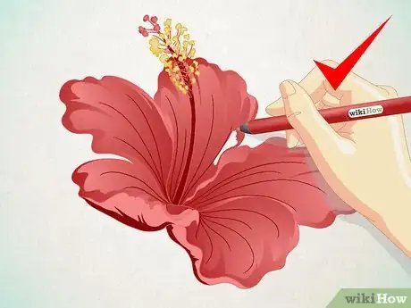 Image titled Draw a Cartoon Hibiscus Flower Step 6