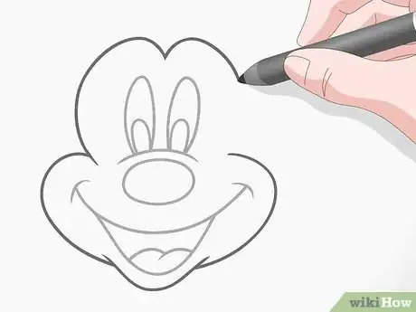Image titled Draw Mickey Mouse Step 7