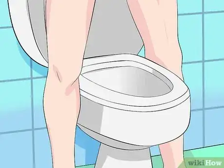 Image titled Poop While Standing up at a Toilet Step 4