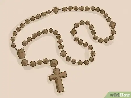 Image titled Pray the Chaplet of Divine Mercy Step 1