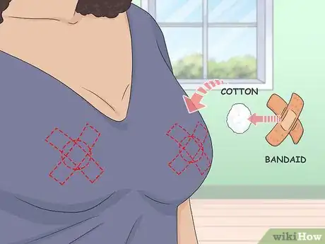 Image titled Cover Your Nipples Without a Bra Step 4