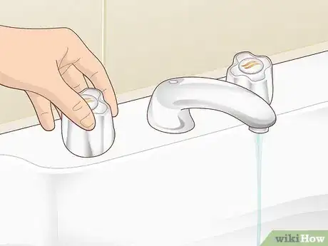 Image titled Fix a Leaky Bathroom Sink Faucet with a Double Handle Step 2