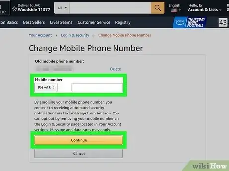 Image titled Change Your Phone Number on Amazon Step 16