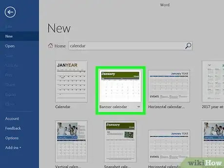 Image titled Make a Calendar in Word Step 3