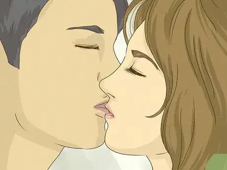 Image titled Respond After a Kiss Step 1