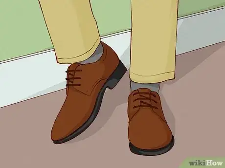 Image titled Keep Dress Shoes from Creasing Step 1