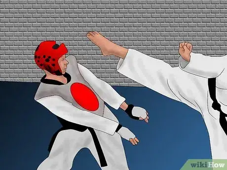 Image titled Win in Competitive Sparring (Taekwondo) Step 8