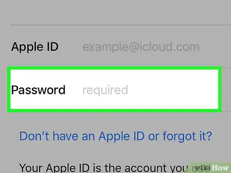 Image titled Sign in to Your Apple ID Account on an iPhone Step 6