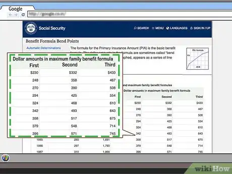 Image titled Calculate Social Security Benefits Step 7