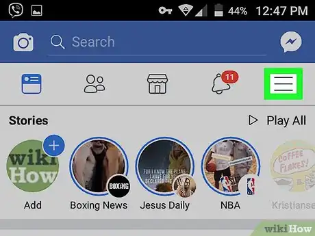 Image titled Edit Your Friends List on the Facebook App on Android Step 2