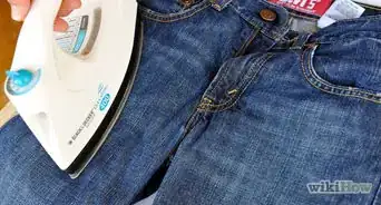 Dry Jeans Quickly with an Iron
