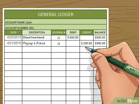 Image titled Write an Accounting Ledger Step 17