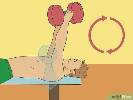 Image titled Dumbbell Press Step 5