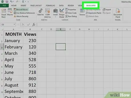 Image titled View Macros in Excel Step 3