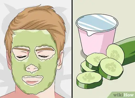 Image titled Treat Acne with Cucumber Juice Step 4