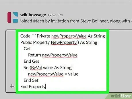 Image titled Format Code on Slack on PC or Mac Step 6