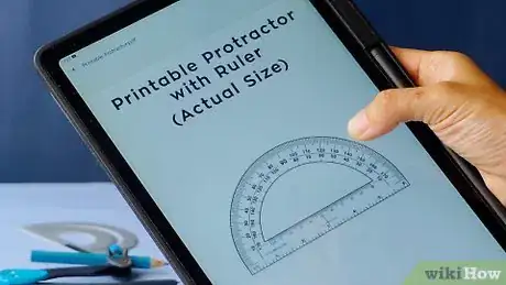 Image titled Make a Protractor Step 2