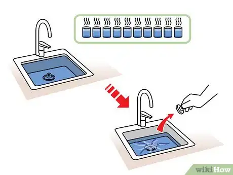 Image titled Clear a Clogged Drain with Vinegar Step 10