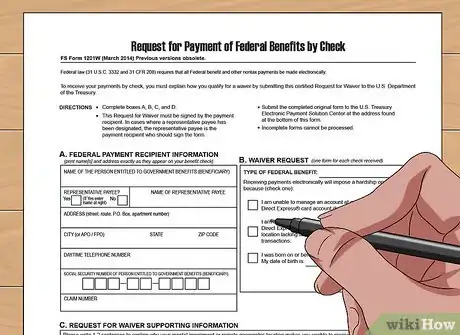 Image titled Change Social Security Direct Deposit Step 12