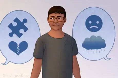 Image titled Man Confused by Autism Stigma.png