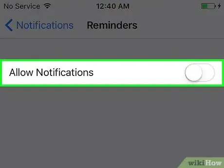 Image titled Turn Off Reminder Notifications on an iPhone Step 4