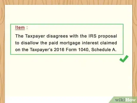 Image titled Write a Letter to the IRS Step 19