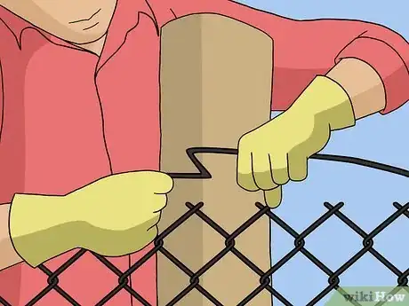 Image titled Tie Net Wire Fence Step 12