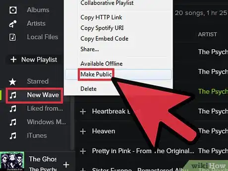 Image titled Make Playlists Public on Spotify Step 8