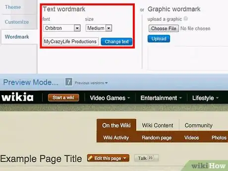 Image titled Customize the Theme on a Wikia Wiki Step 9